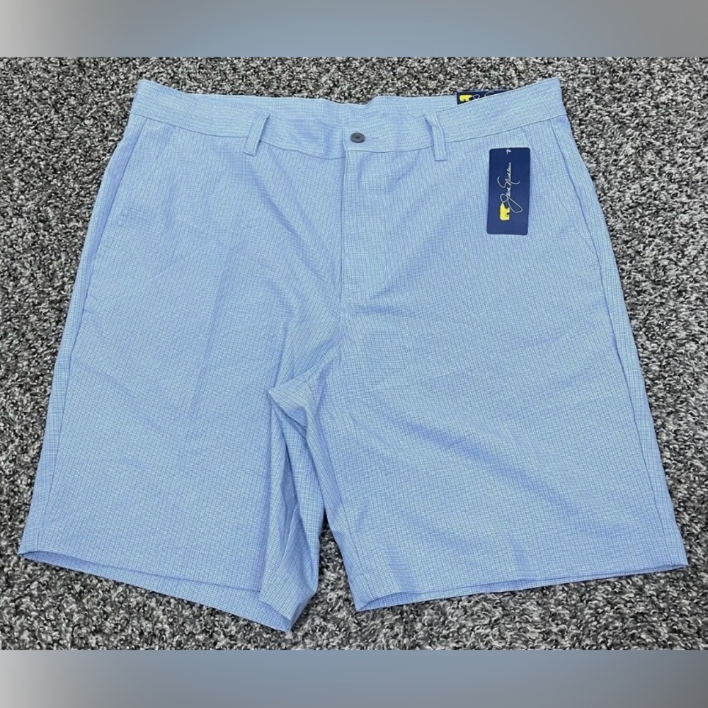 NWT Jack Nicklaus men’s “Infinity” blue UPF 50 stretch golf shorts, size 36